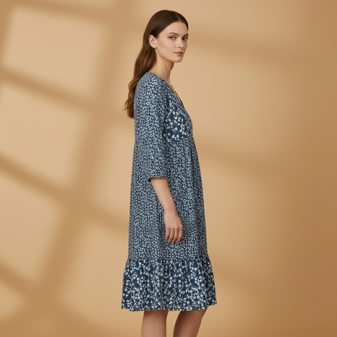 Day-to-Evening Dress Classic Silhouette for Women