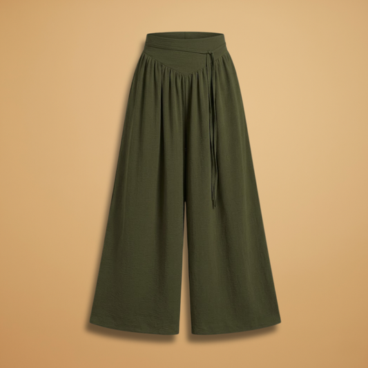 Palazzo Pants with High Waist and Wide Legs for Women