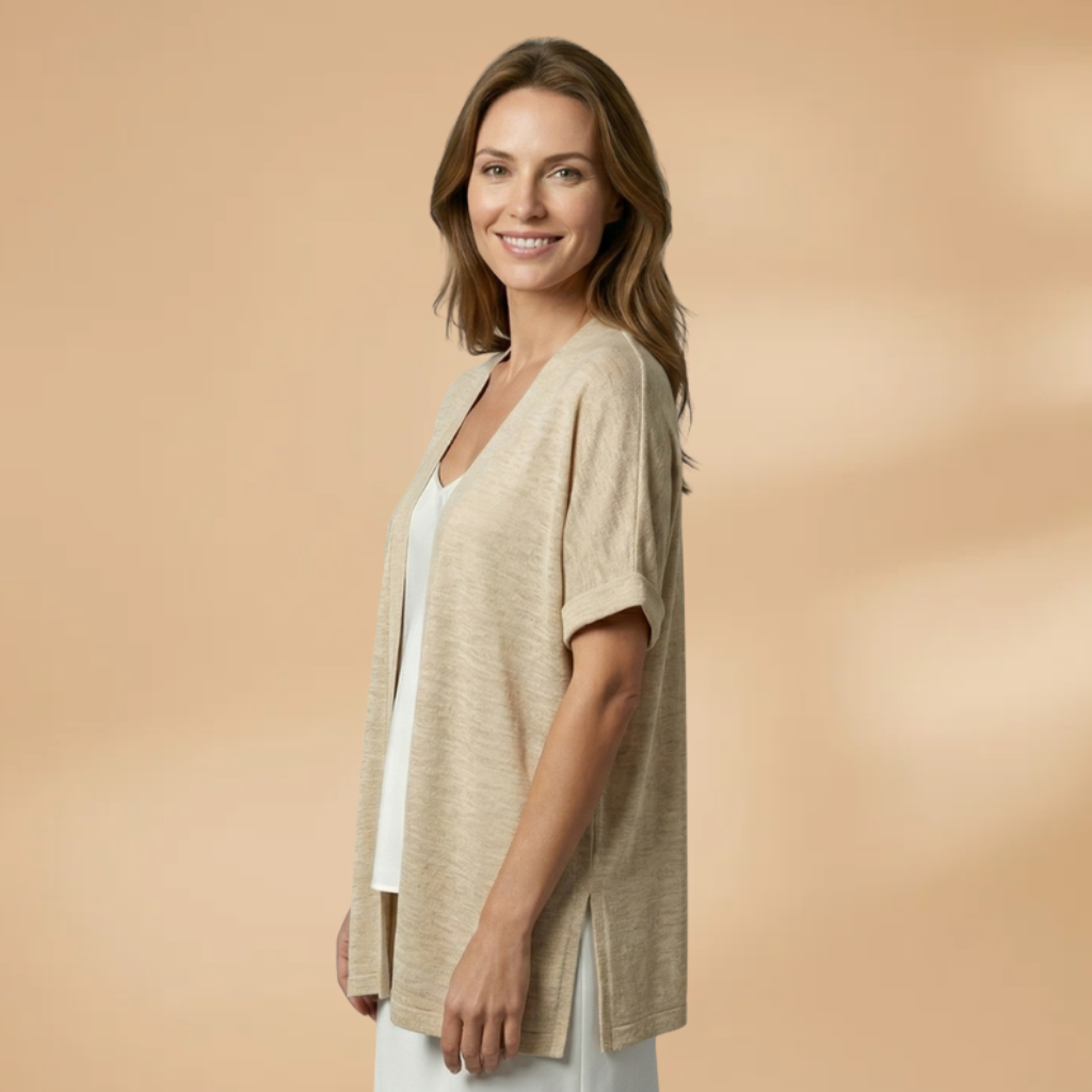Sleeveless Top with flowy fit and round neck for Women