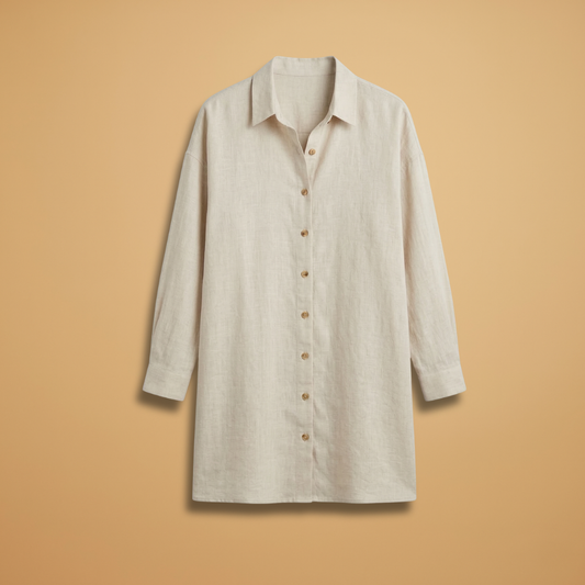 Beach Cover-Up V-Neckline and Short Sleeves for Women
