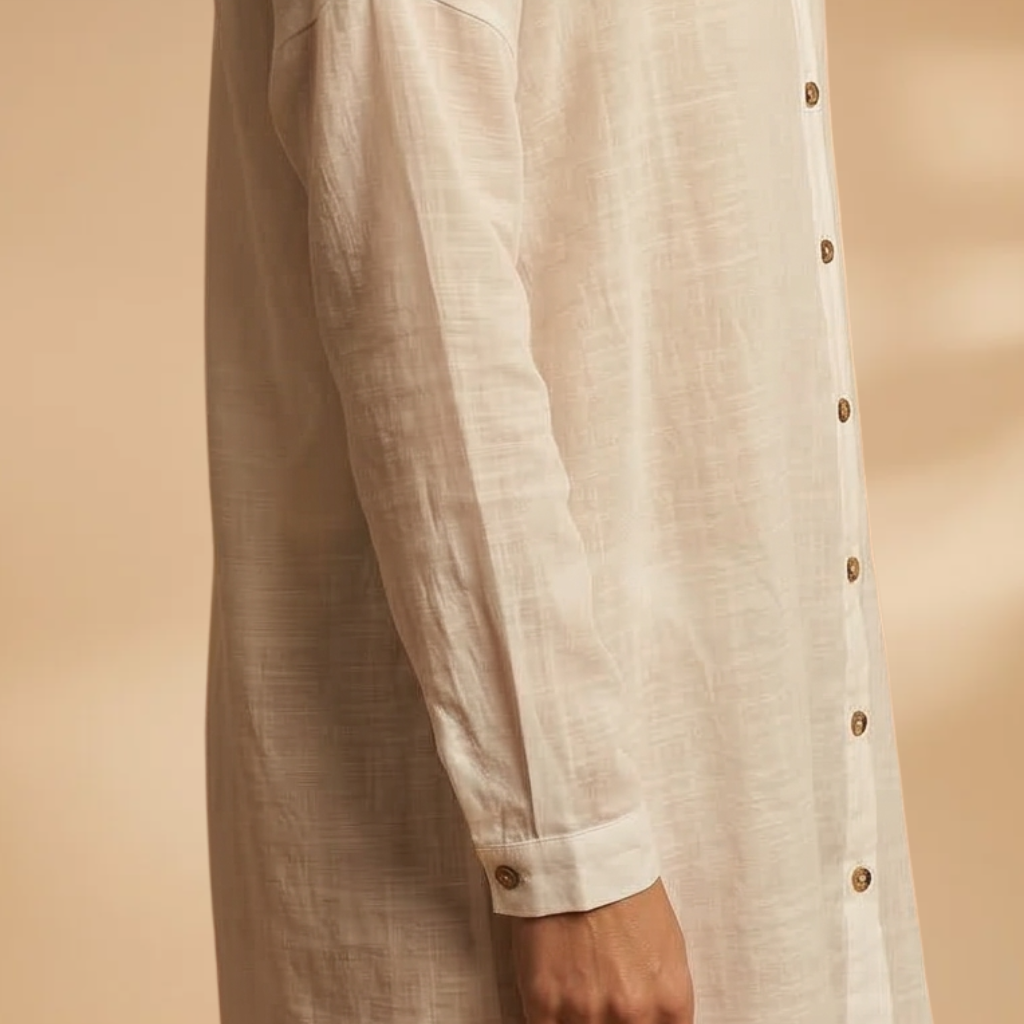 Beach Cover-Up V-Neckline and Short Sleeves for Women