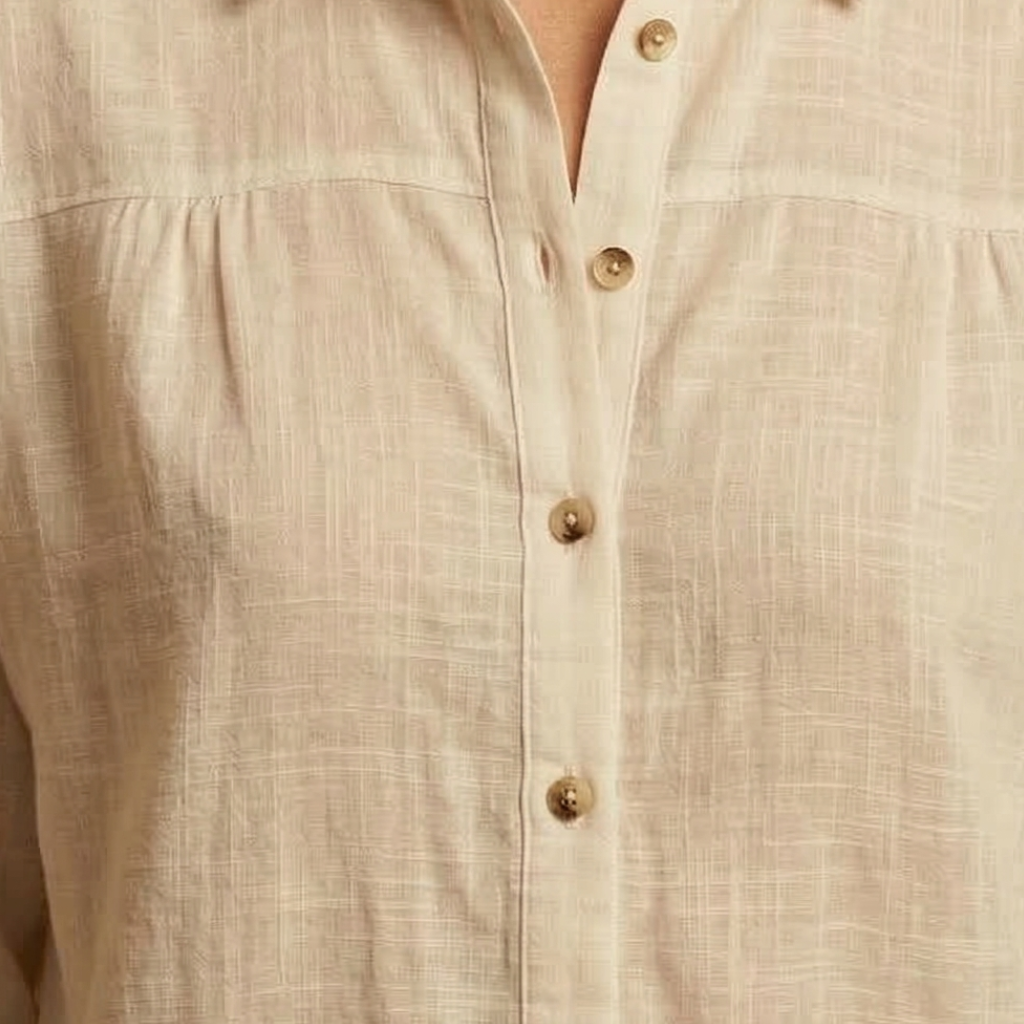 Beach Cover-Up V-Neckline and Short Sleeves for Women