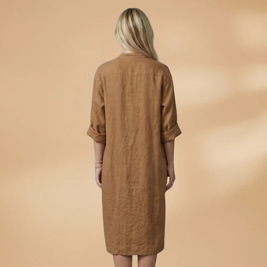 Dress Short Sleeves and Loose Fit for Women