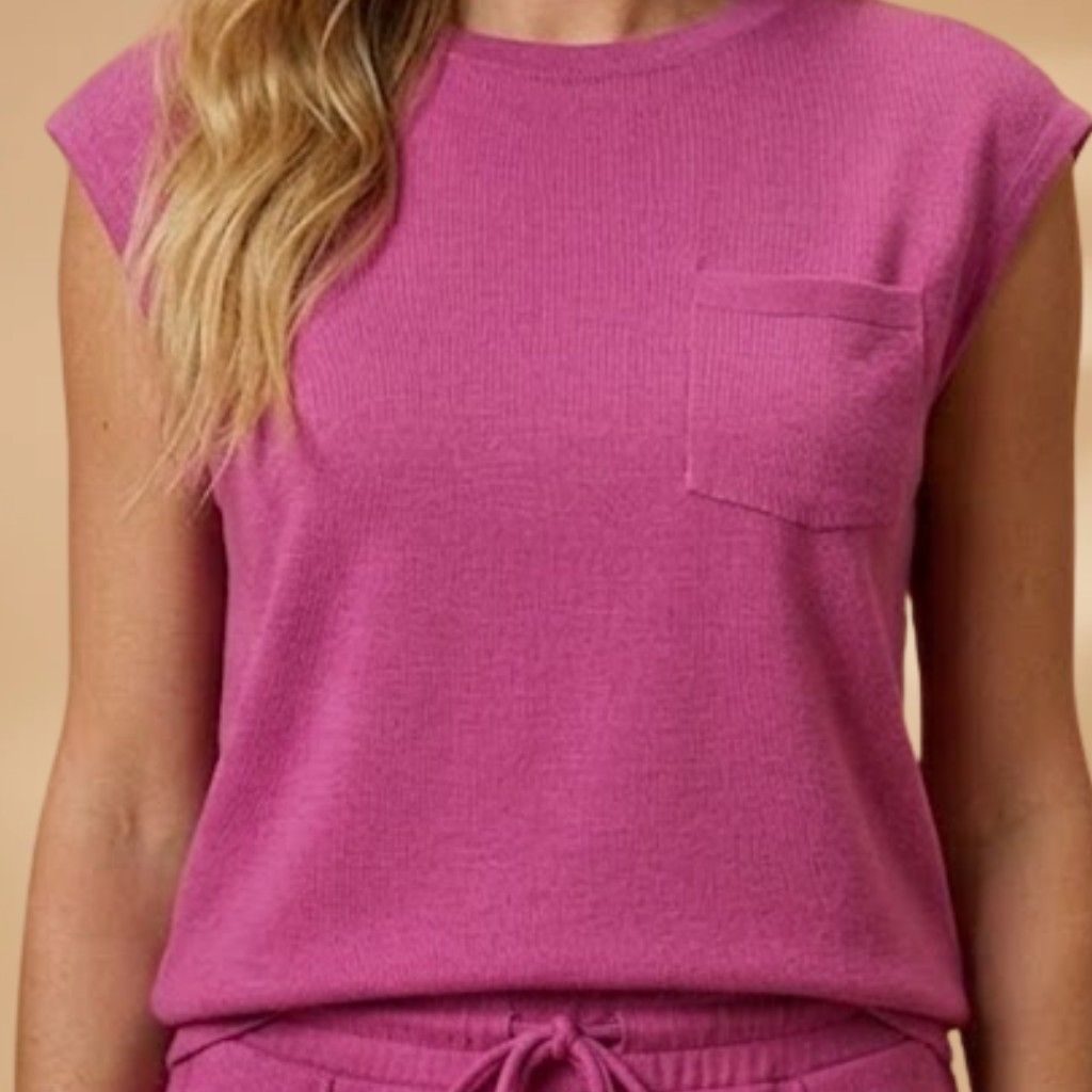 Summer Lounge Co-Ord Relaxed Fit and Elasticated Waistband for Women