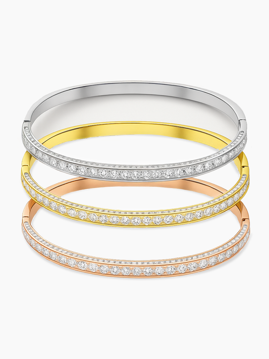 18K Gold Plated Bangle Bracelet