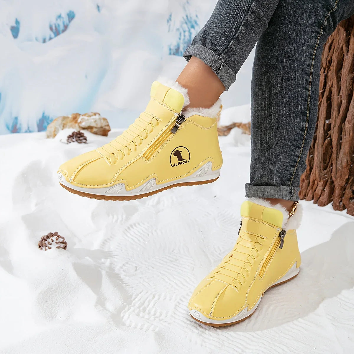 Boots For Women | Side Zip Orthopedic Snow Boots