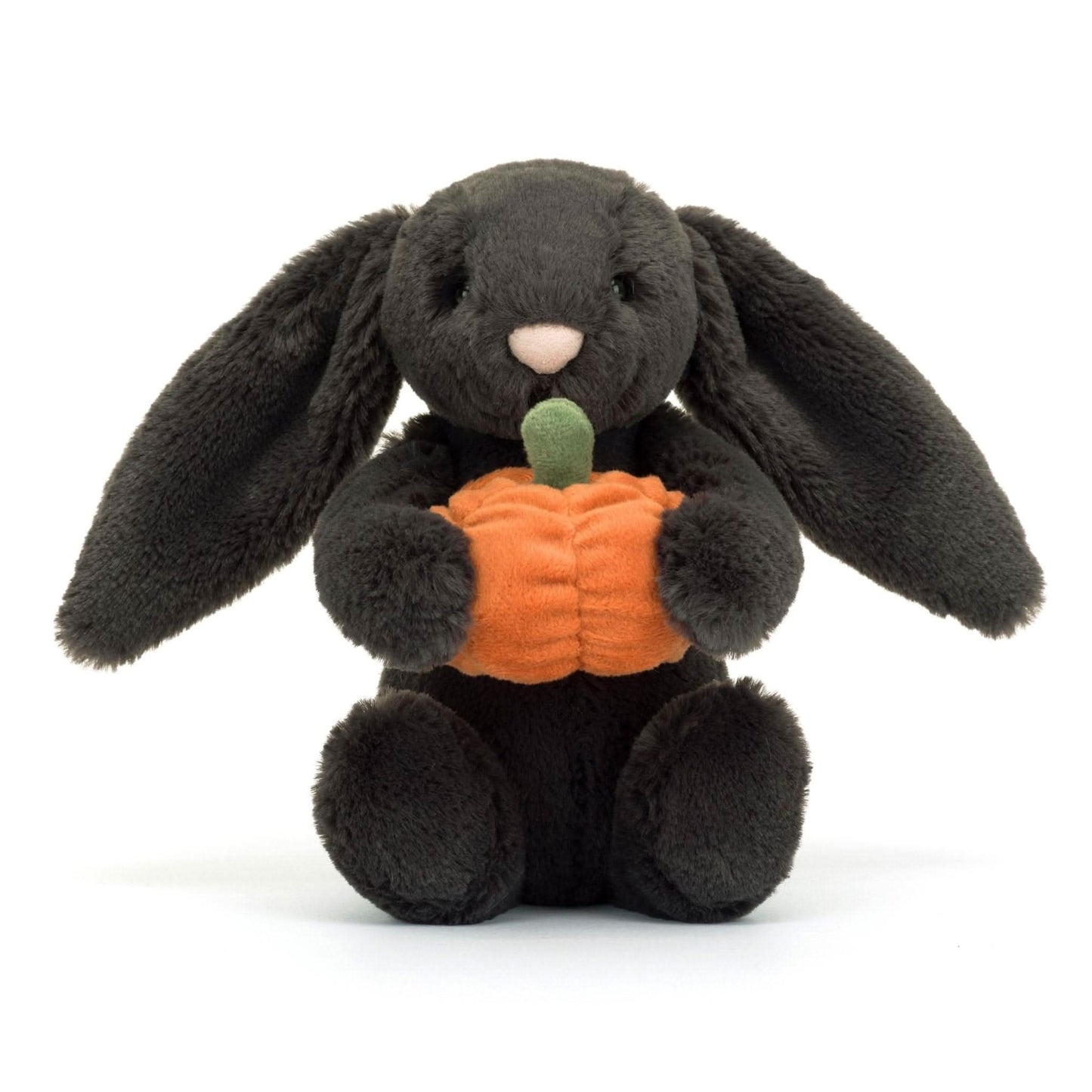 Bashful Pumpkin Bunny – 18cm Plush Soft Toy