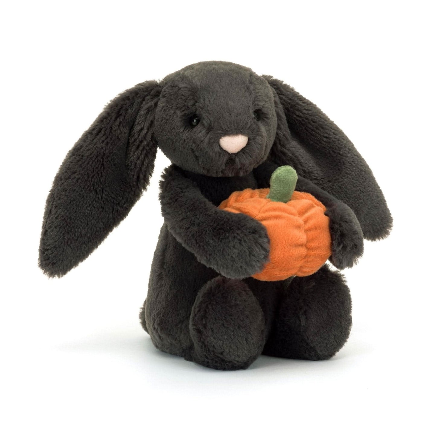 Bashful Pumpkin Bunny – 18cm Plush Soft Toy