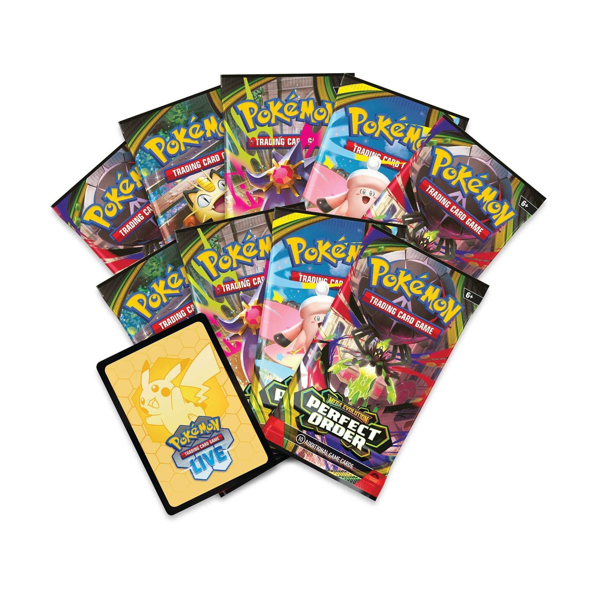 Pokémon TCG – Mega Evolution – Perfect Order Elite Trainer Box