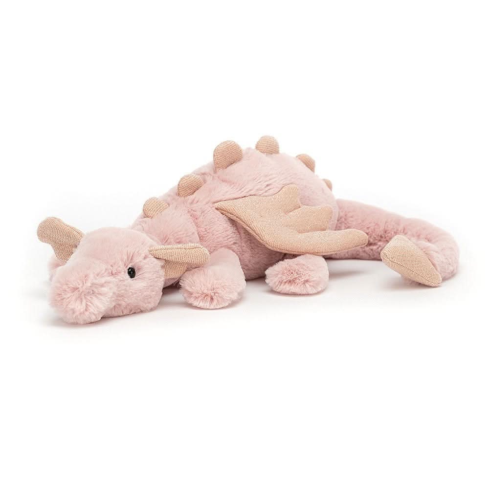 Rose Dragon Plush Soft Toy