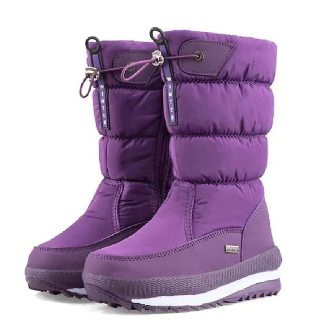 Snow Boots For Women | Insulated Waterproof Winter Pull-On