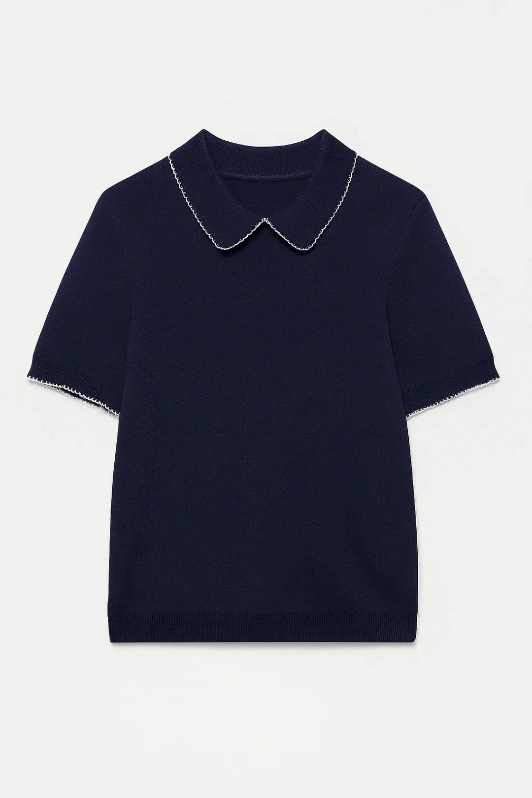 Women's Polo Shirt | Short Sleeve with Contrast Collar